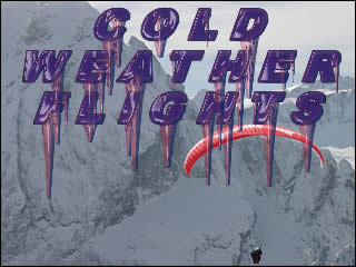 Cold Weather Flying