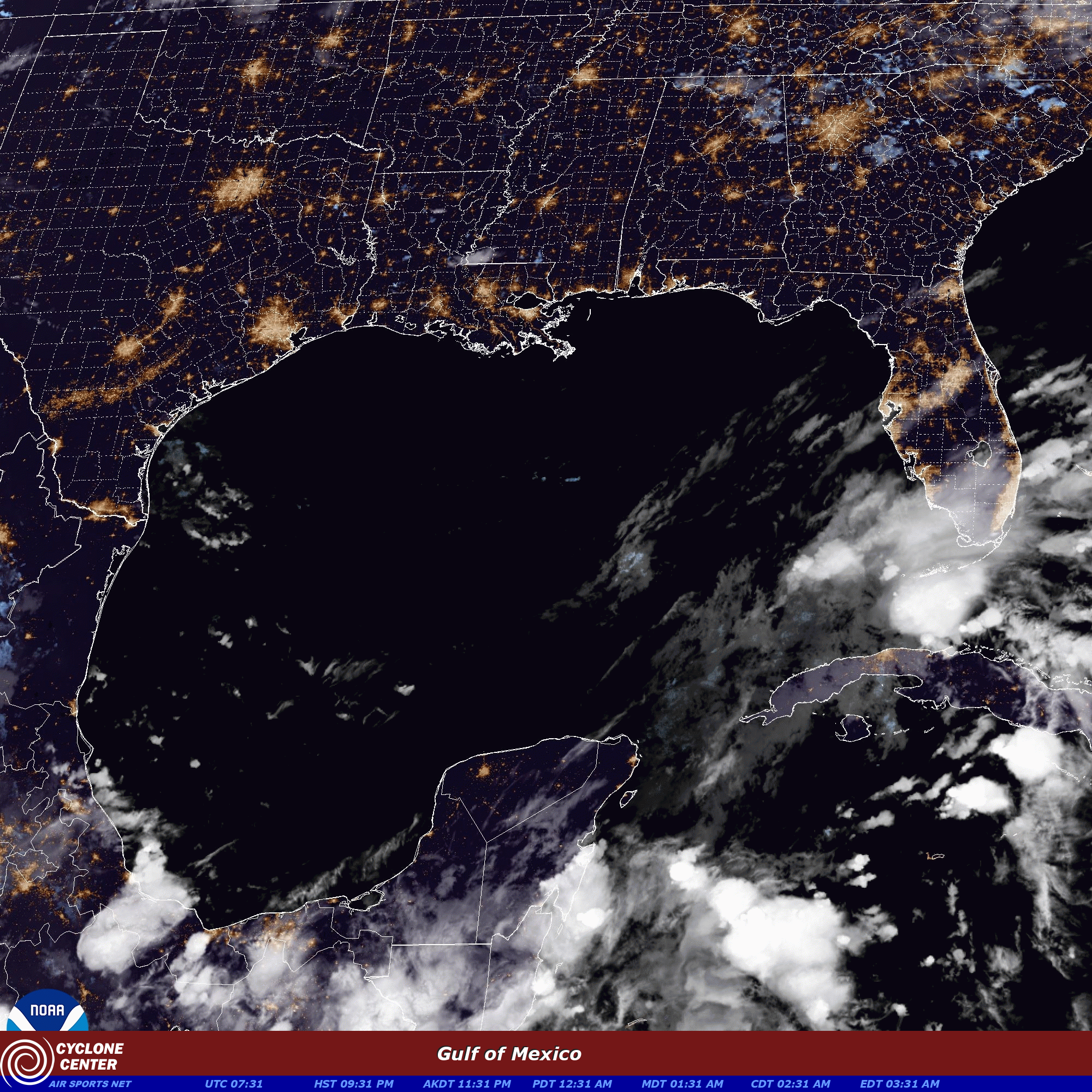 Satellite image for Cyclone Center - Air Sports Net 