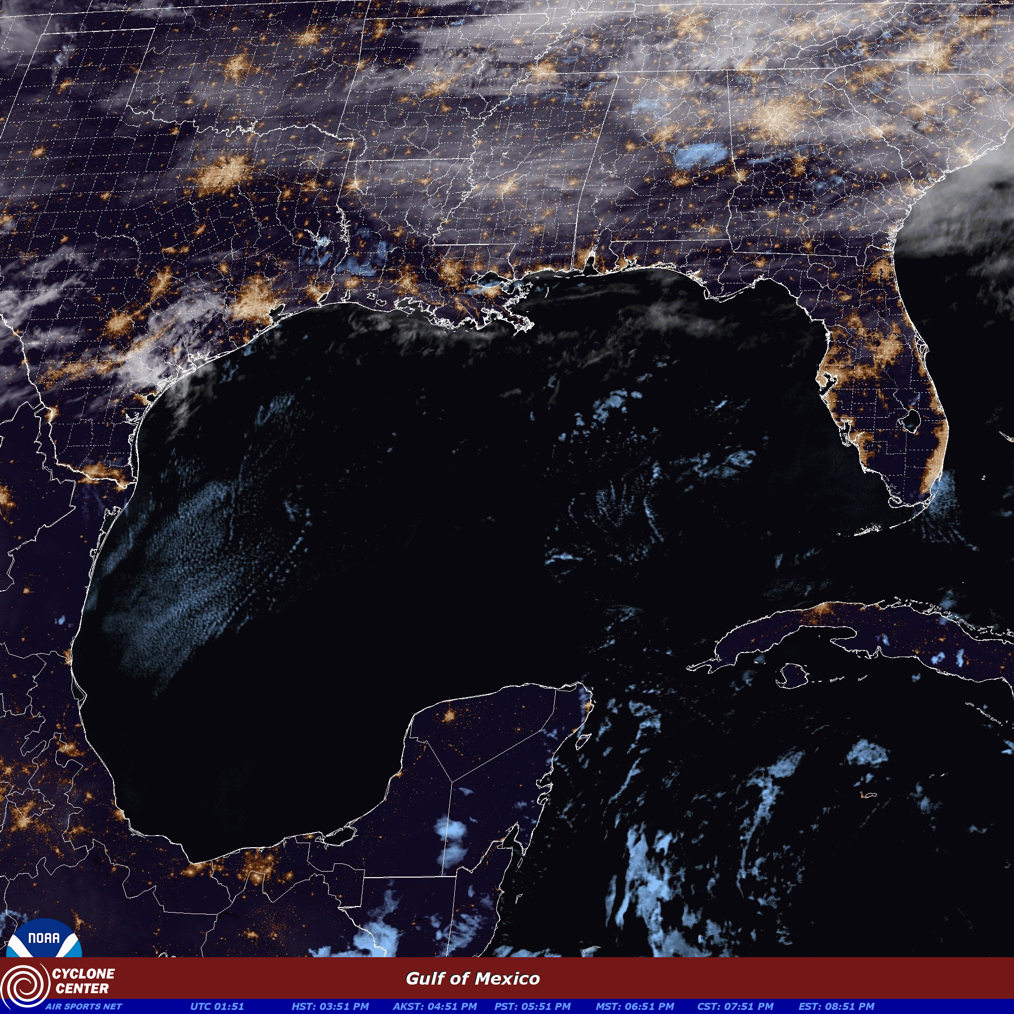 Satellite image for Cyclone Center - Air Sports Net 