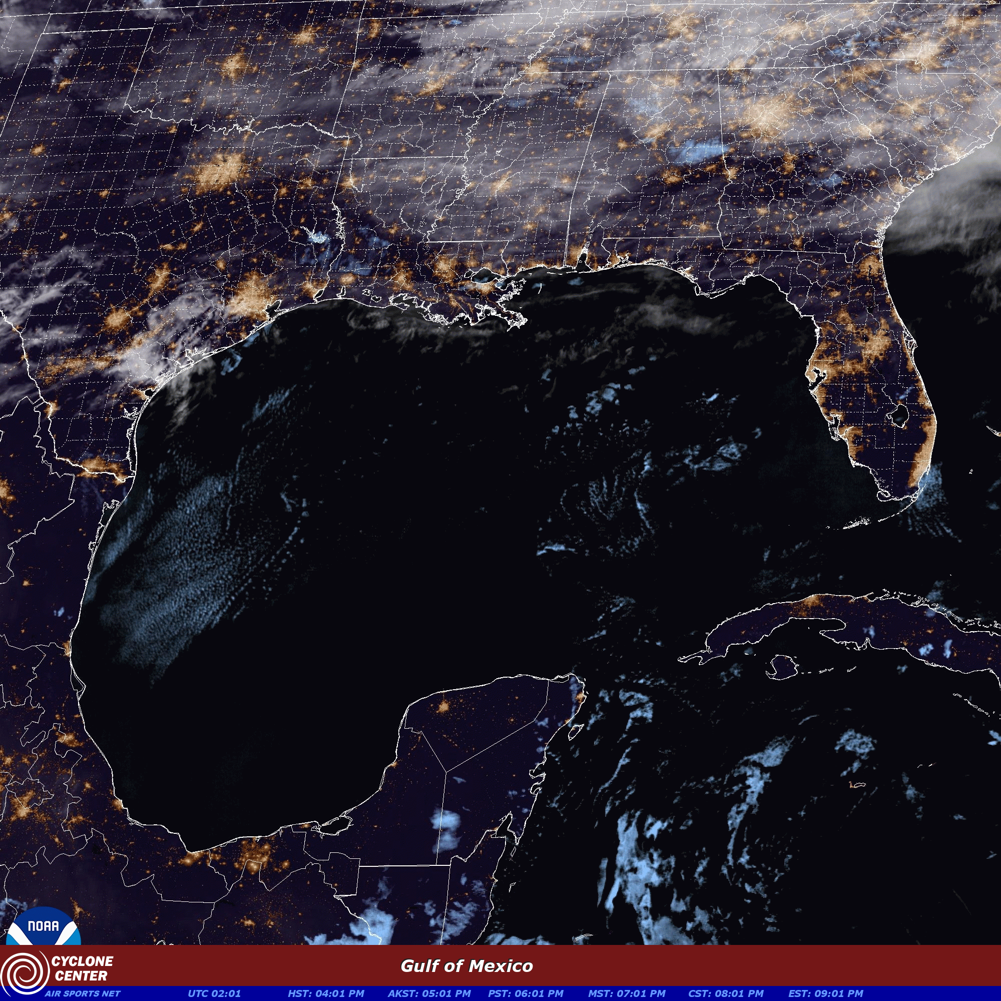 Satellite image for Cyclone Center - Air Sports Net 