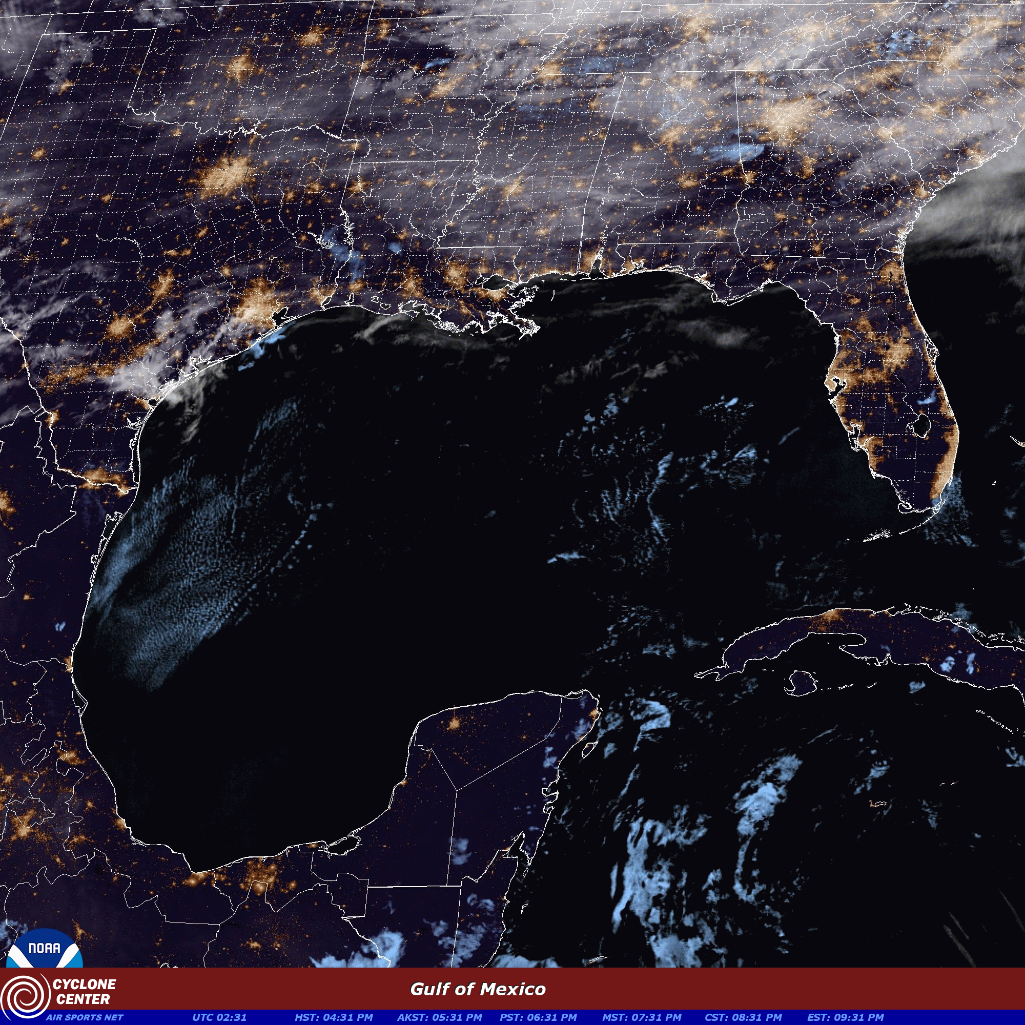 Satellite image for Cyclone Center - Air Sports Net 
