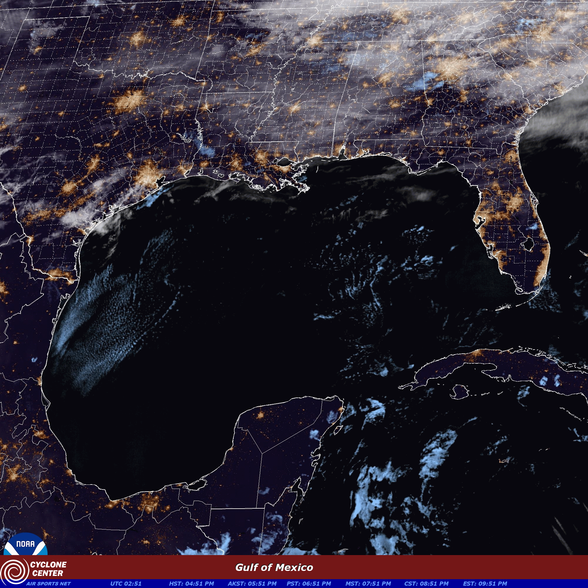 Satellite image for Cyclone Center - Air Sports Net 