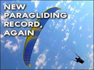 Paragliding World Record, Again Nick Greece