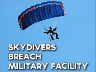 Skydivers Breach Naval Base