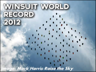 Wingsuit World Record 2012