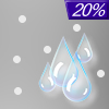 20% chance of rain & sleet on Thursday