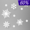 60% chance of snow & sleet on Tonight
