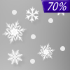 70% chance of snow & sleet on Friday