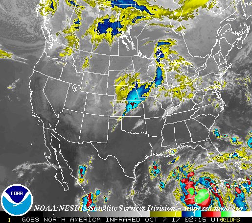 Illinois Satellite Image