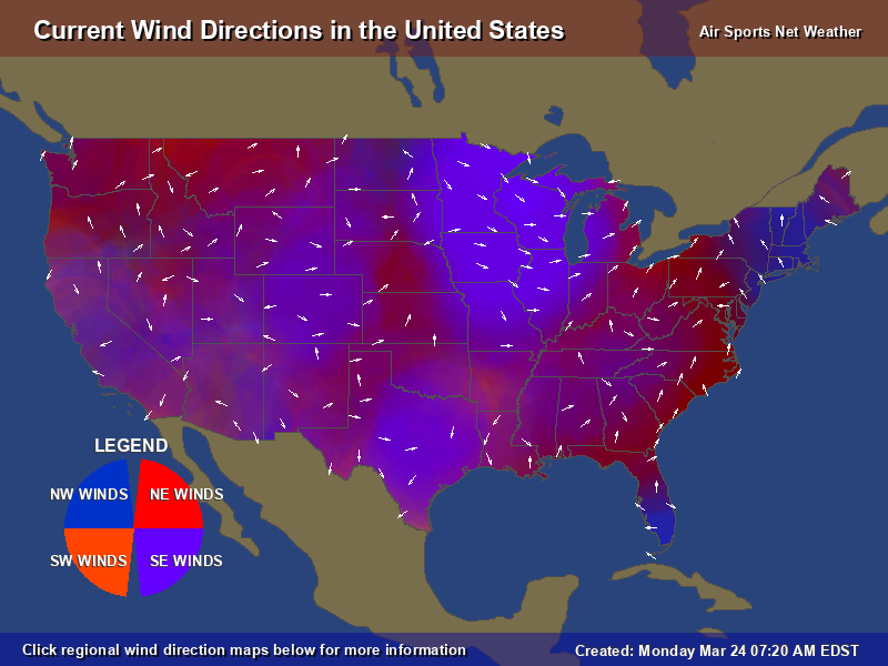 USA Weather Observations Wind-direction