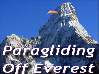 Paragliding Off Everest