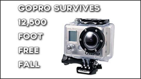 GoPro Survives Free Fall