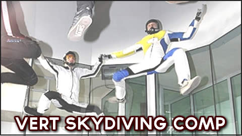 Online Global Competition for Indoor Skydiving