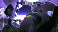 The doors opens around 127,515 feet. Pressure inside and out are equalized
