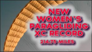 Seiko Sets Women's Paragliding Record