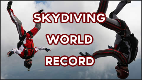 Vertical Formation Skydiving Record