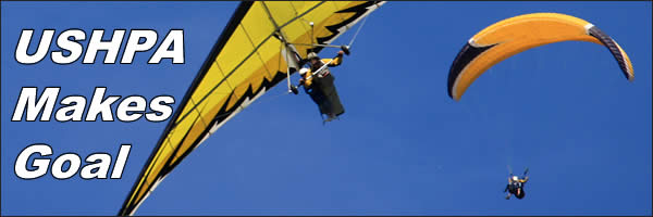 The United States Hang Gliding and Paragliding Association meet goal of becoming self insured