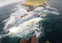 Paramotor Pilot’s Perfect Emergency Landing in Hawaii