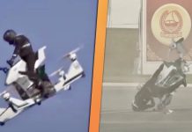 Hoverbike Crash