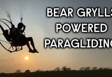 Bear Grylls Goes Powered Paragliding Bear Grylls Goes Powered Paragliding